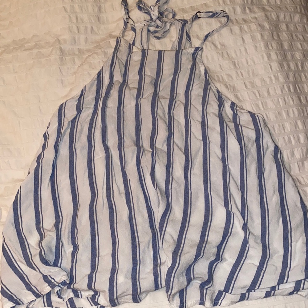 striped hollister tank